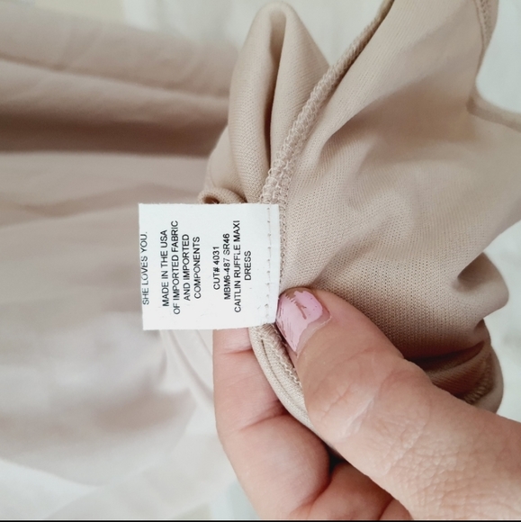 🌿 Show Me Your Mumu Caitlin Ruffle Maxi Dress - Picture 10 of 11